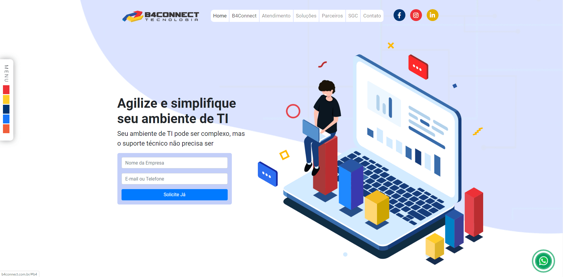 Pagina da B4Connect